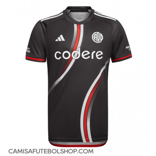 Camisa de time de futebol River Plate Replicas 3º Equipamento 2024-25 Manga Curta